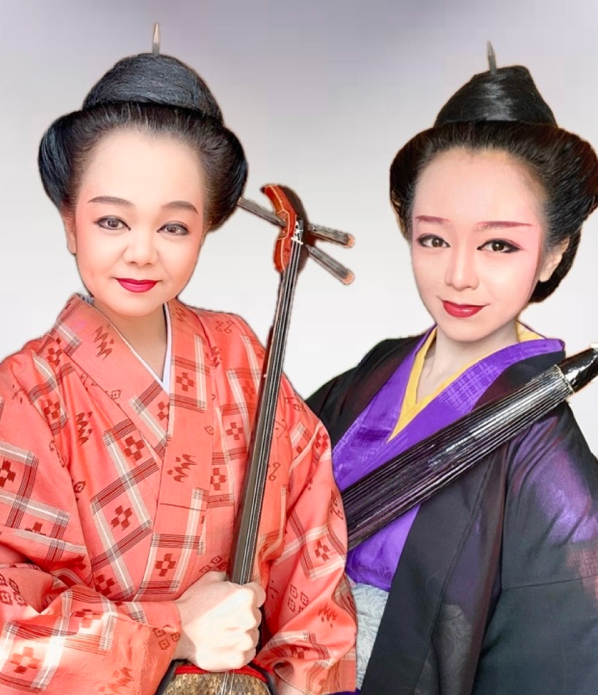 喜屋武流喜光の会 / 伊佐多恵(喜屋武流喜光の会)、伊佐玲那（沖縄はいさい歌舞団）